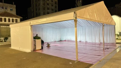 Location chapiteaux et réalisation des stands