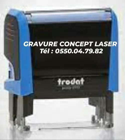 Gravure plaques tampon cachet 