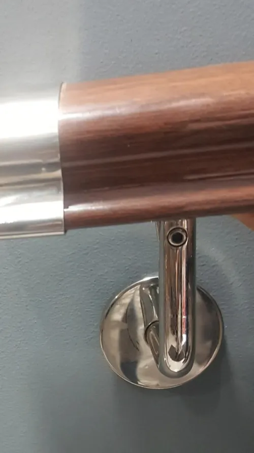 rampe escalier en inox