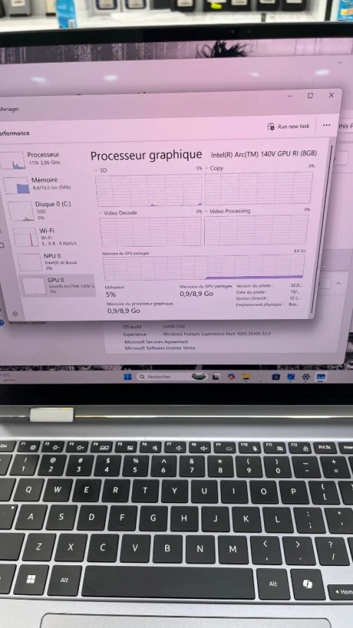 GALAXY BOOK 5 PRO Ultra 7 256V  16RAM 1TBSSD 16''  3K Dynamic AMOLED 2X 120Hz BATTERIE 100%