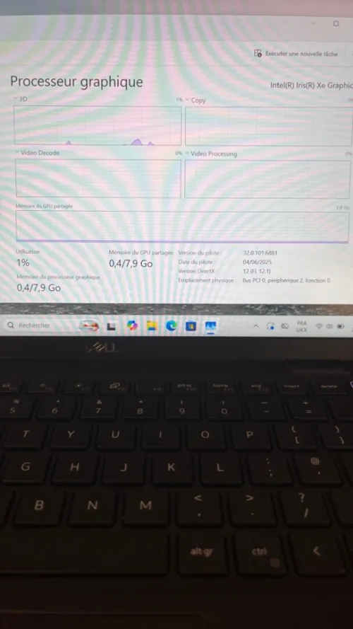 DELL LATITUDE 7420 FINITION CARBON I7-11TH VPRO 16RAM 512SSD
