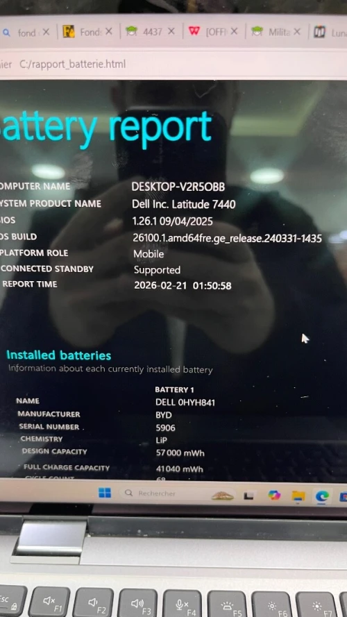 DELL LATITUDE 7440 X360 14'' TACTILE I7-13TH 16RAM 256 SSD INTEL IRIS XE