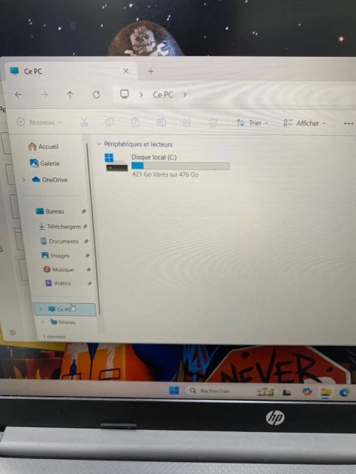 HP LAPTOP 255 G9 AMD Ryzen 5 5625U 15.6'' 16RAM 512SSD AMD RADEON BATTERIE 99%