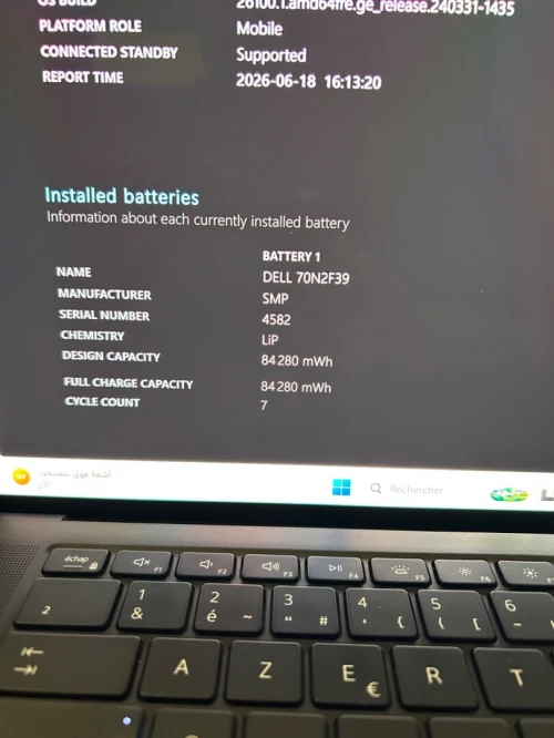 DELL XPS 9530 i7-13700H RTX 4060 08GB 1TB SSD 16RAM DDR5 15.6'' TACTILE 4K BATTERIE 100% NEUF ACTIVÉ SEULEMENT  GARANTIE 06 MOIS