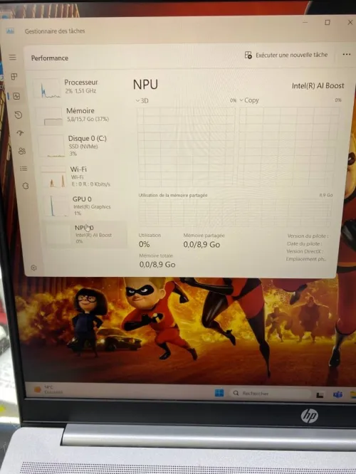 HP PAVILION 16 ULTRA 7 155U 16'' 16RAM 1TB SSD  NEUF BATTERIE 100%