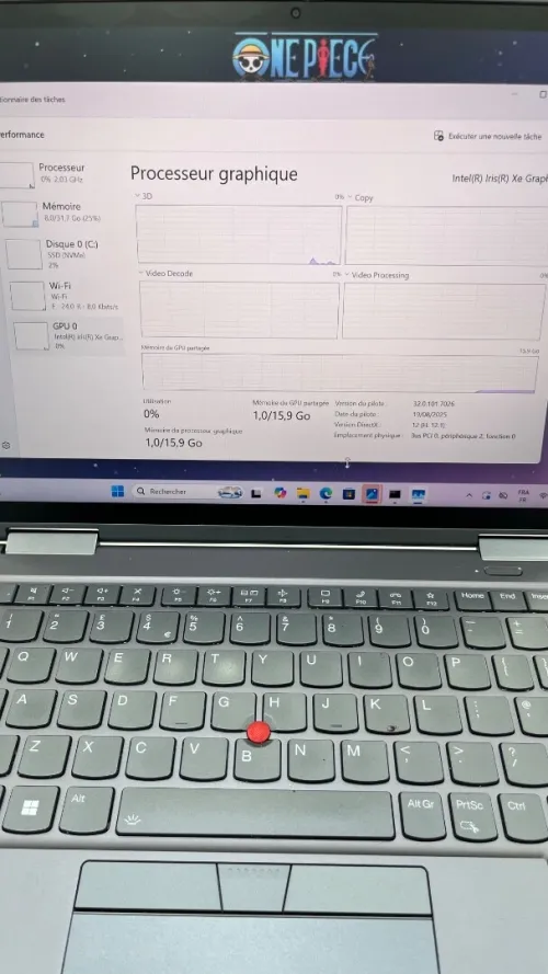 LENOVO THINKPAD X1 YOGA I7-1185G7 14'' TACTILE 32RAM 512SSD IRIS XE  BATTERIE 4 HEURES TRÈS BON ÉTAT