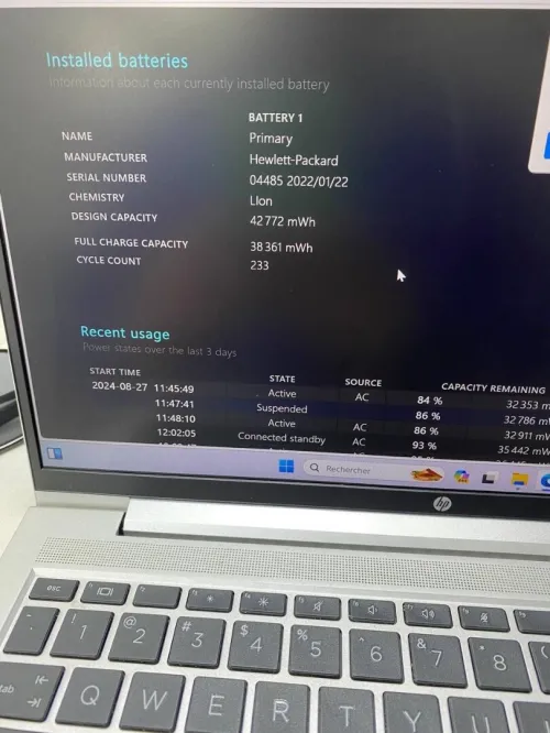 HP PROBOOK 440 G9 I7-12TH 14'' 16RAM 512SSD UHD GRAPHICS BATTERIE 4HEURES