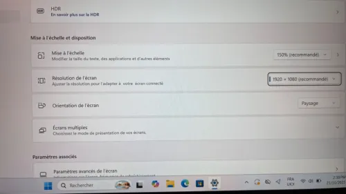 HP PROBOOK 440 G10  I5-13TH 16RAM 512SSD INTEL UHD GRAPHICS BATTERIE +4 HEURES