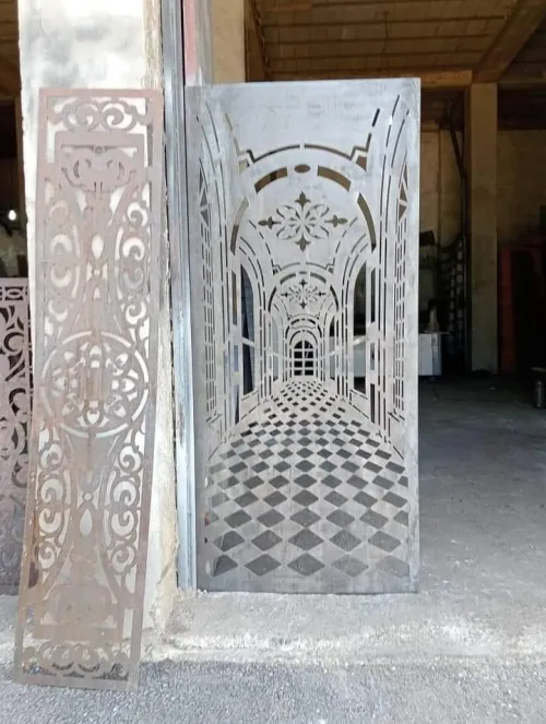 Barodage et porte blindée 