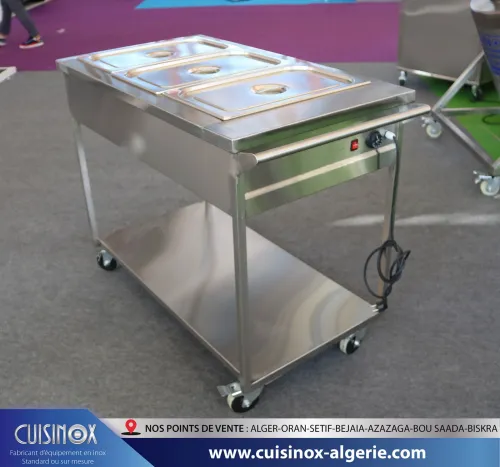 tables chariots hottes en inox 