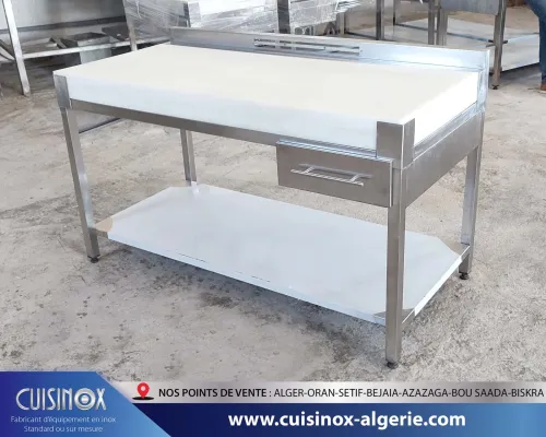 tables chariots hottes en inox 