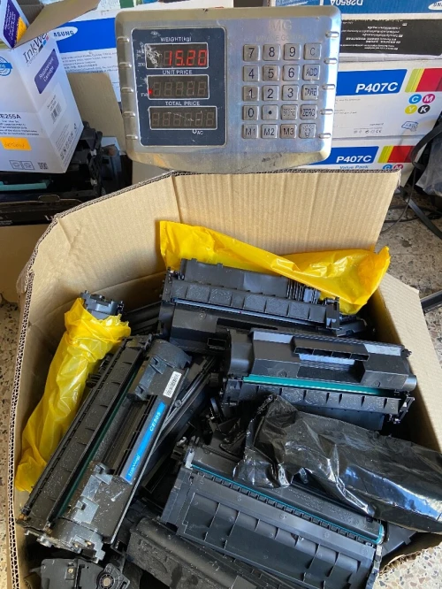 Recyclage des cartouches usagés 