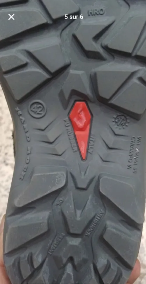 SOULIER SÉCURITÉ PRO GIASCO 42