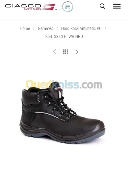 SOULIER DE SÉCURITÉ 41 42 