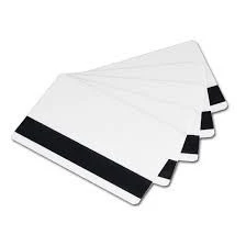 Carte Pvc bande magnétique