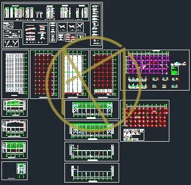 Fabrication hangar Fabrication charpente metallique Fabrication usine  autocad tekla robot