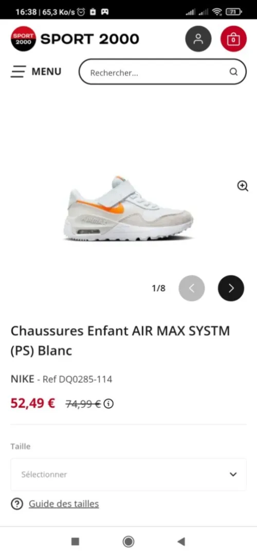 nik airmax 32 et nike running 31.5