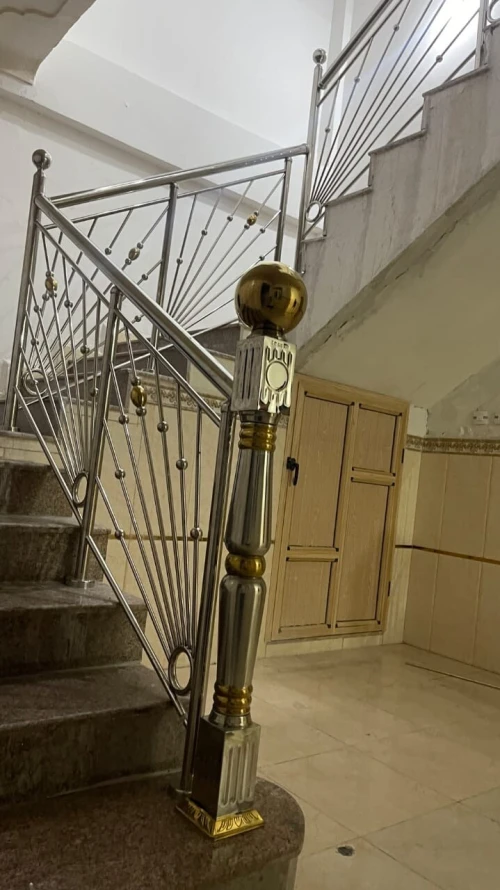 تركيب درابيز اينوكس Rampe d escalier
