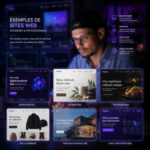 CREATION WEBSITE / PORTFOLIO / ECOMMERCE / LANDING PAGE