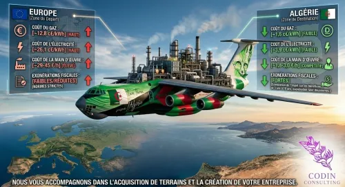 Delocalisez votre entreprise en Algérie - Relocate your business to Algeria