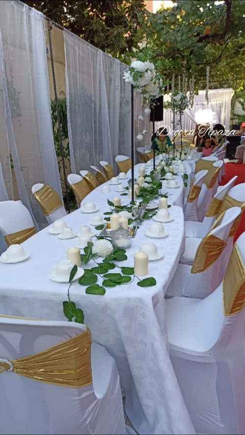 Décoration les salle des fêtes 
