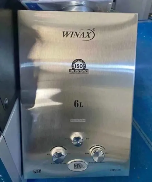 Chauffe bain winax 6L inox