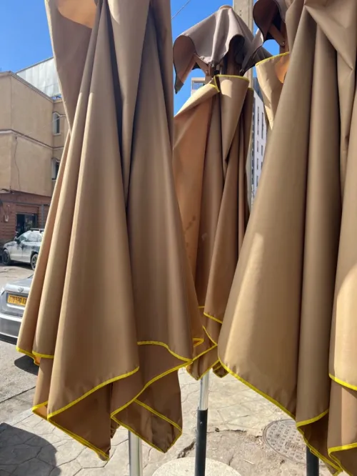Tissu pour fabrication de parasol 