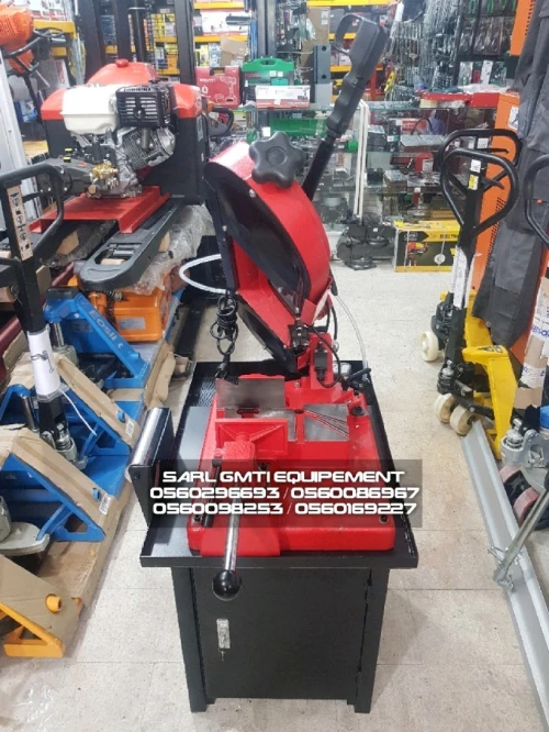 Scie a ruban,perceuse Tronçonneuse a table, palan a chaine électrique, groupe a souder, matériel pvc