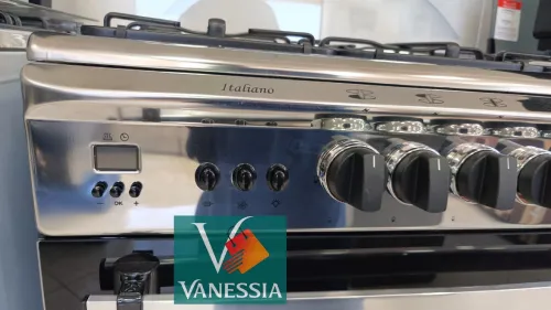 Cuisinière Géant Italiano 5 Feux Inox