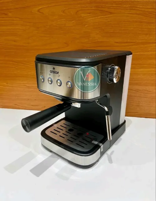 Machine À Café  À Bras / Capsule 20 Bar Capacité 1,5L Marque Cristor