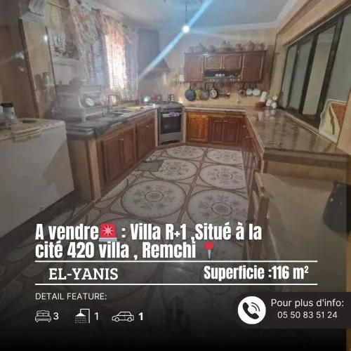 Vente Villa Tlemcen Remchi