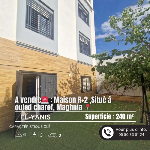 Vente Villa Tlemcen Maghnia