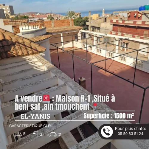 Vente Villa Aïn Témouchent Beni saf