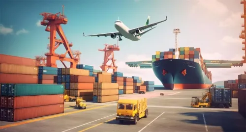 Transport local et international de marchandises