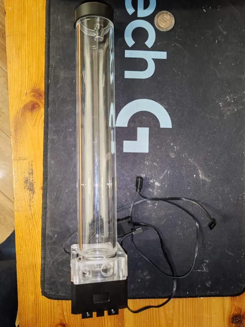 Pompe Dc 800 L/H + Reservoir 320mm (Watercooling Custom).