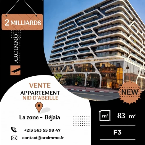 Vente Appartement F3 Béjaïa Bejaia
