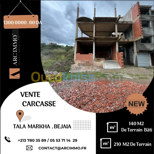 Vente Carcasse Béjaïa Bejaia