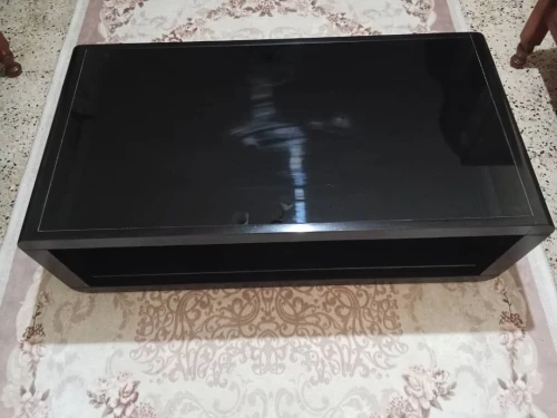 Table basse fumé noir