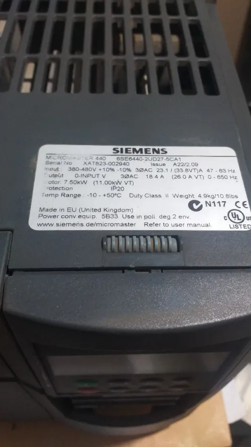 6SE6440-2UD27-5CA1