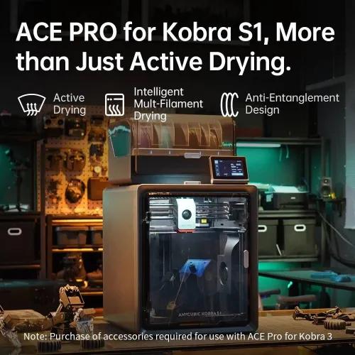 IMPRIMANTE 3D Anycubic Kobra S1 Combo