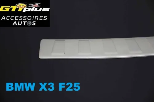 Seuil de pare-chocs arrière Matt chromé pour BMW X3 F25 (2010-2017)