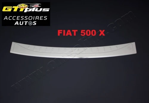 Seuil de pare-chocs arriére alu brossé pour Fiat 500 X
