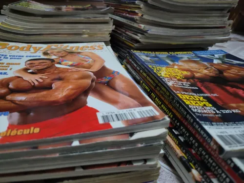 Collection magazines de bodybuilding