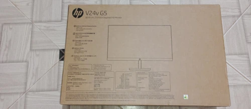 Écran HP V24V G5 24p  Résolution 1920/1080 Taux de rafraîchissement 60Hz