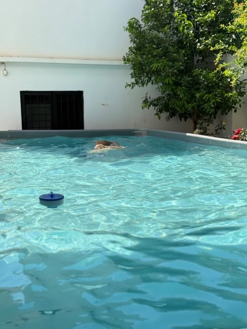 Piscine hors sol 