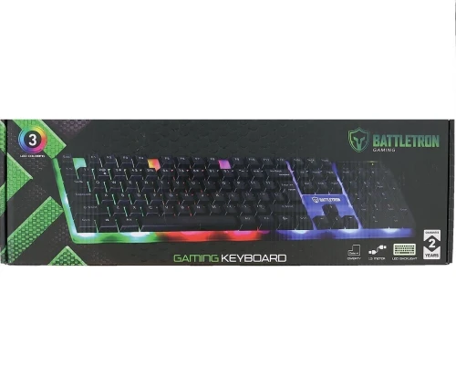 CLAVIER GAMING BATTLETRON RGB