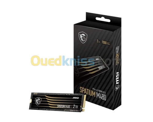MSI SPATIUM M480 PRO 2TB PCIe 4.0 NVMe M.2
