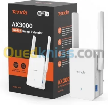 Repeteur Tenda A33 Wi-Fi 6 Range Extender Ax3000 3000Mbps