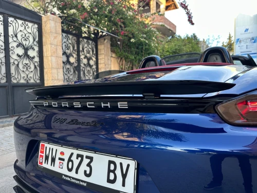 Porsche Boxster 718 2025 Style plus édition carbone