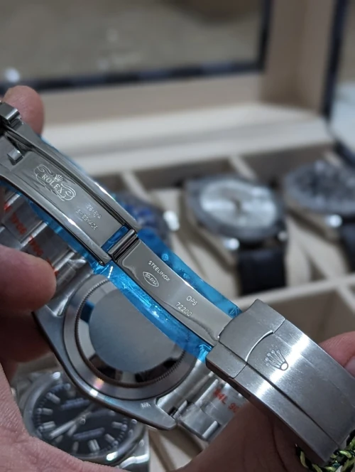 Montre Rolex Oyster Perpetual Gris